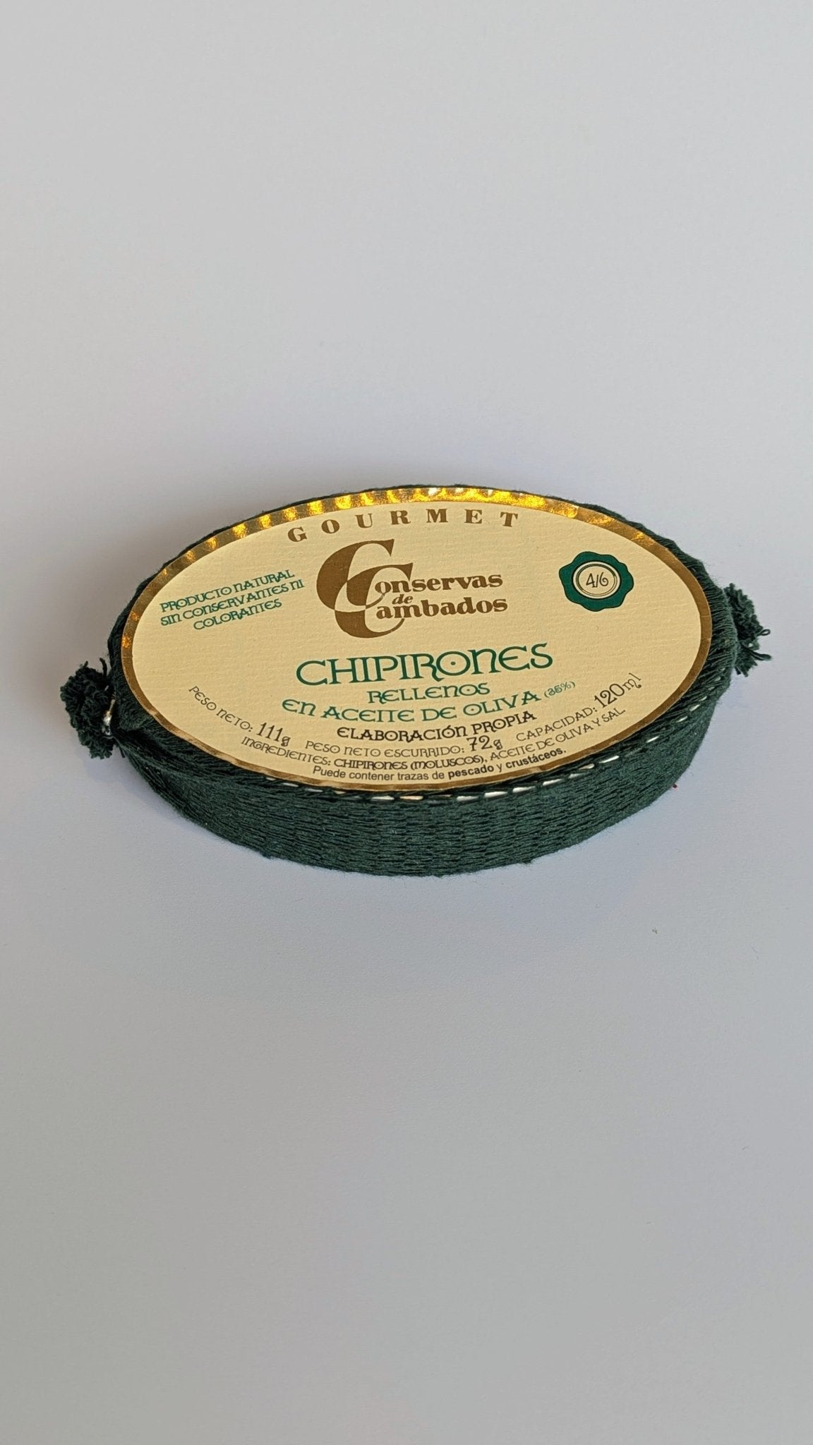 Conservas de Cambados, Chipirones in olijfolie. - VIZmarkt