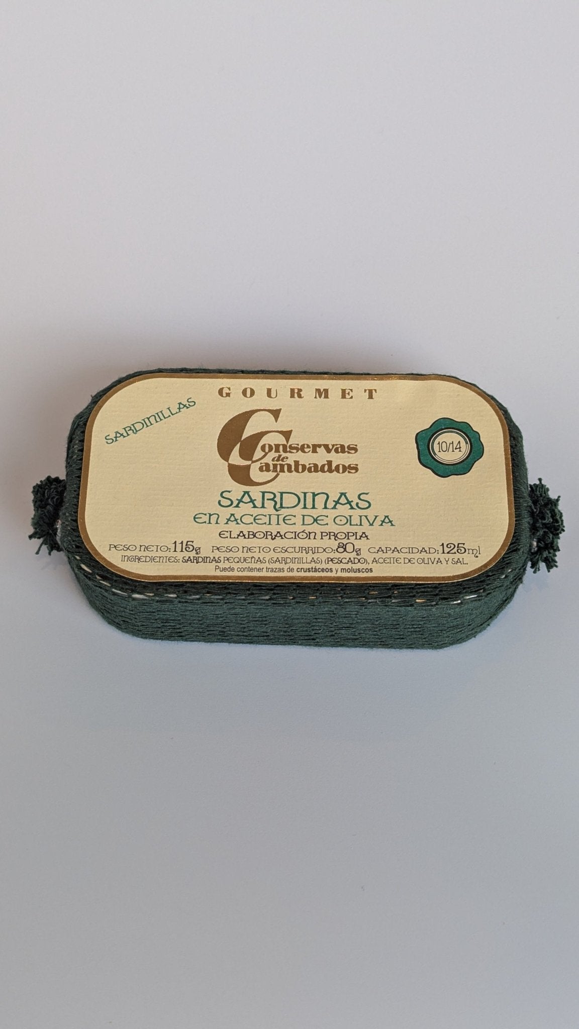 Conservas de Cambados kleine sardines in olijfolie. - VIZmarkt