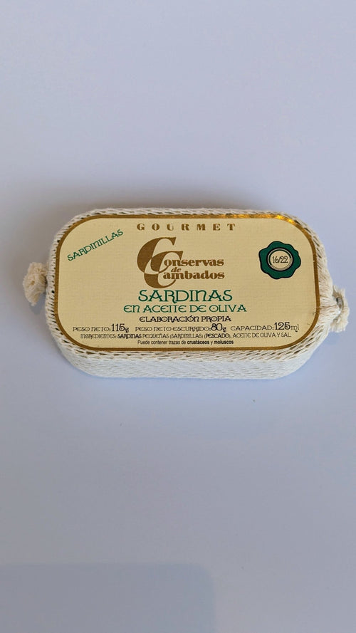 Conservas de Cambados, Mini Sardines in olijfolie. - VIZmarkt
