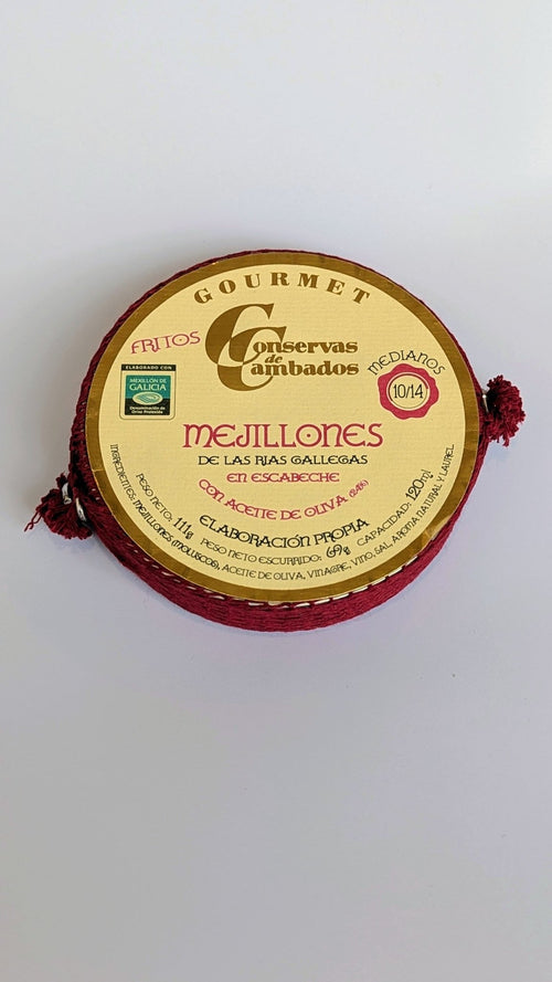 Conservas de Cambados, mosselen op marinade (escabeche) - VIZmarkt