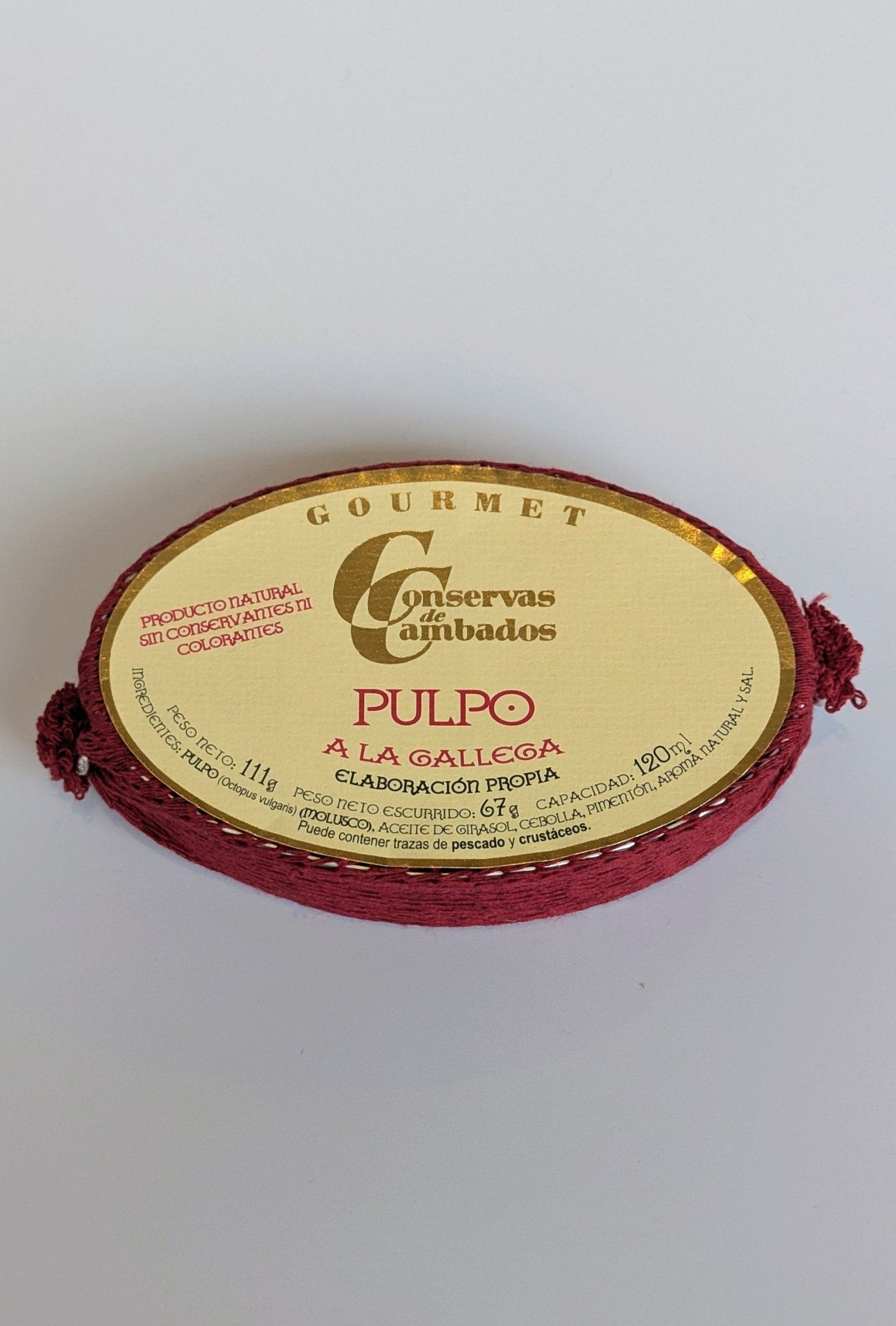 Conservas de Cambados, Octopus op Galisische wijze - VIZmarkt