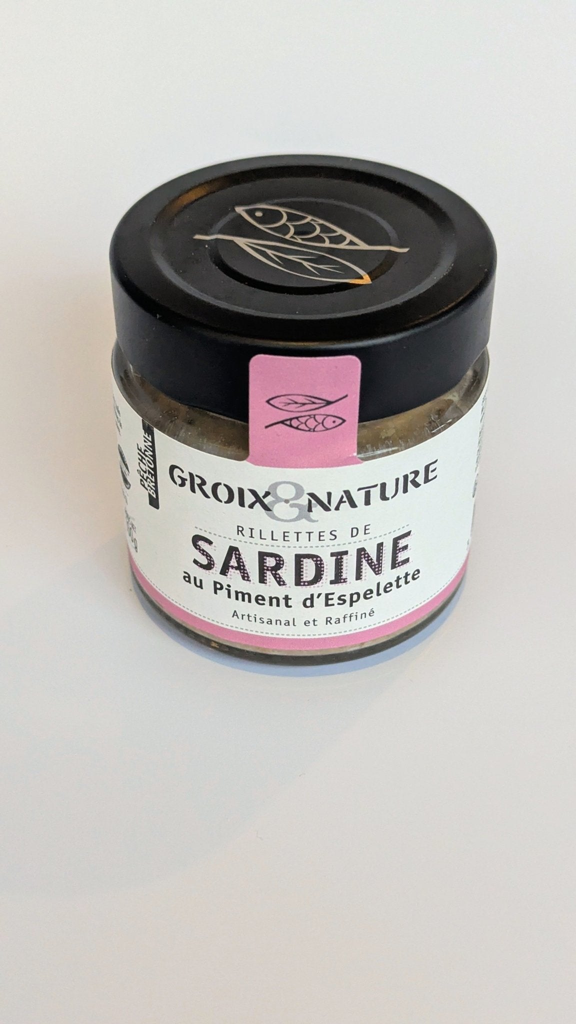 Groix & Nature rillette van sardines met piment d'Espelette - VIZmarkt