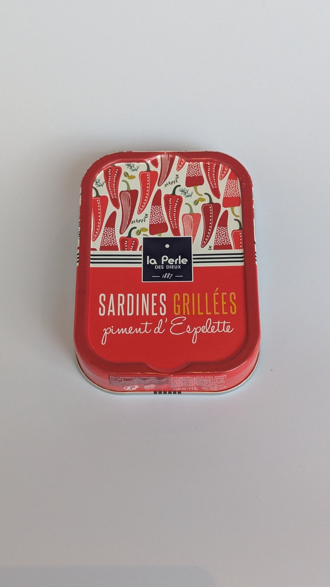 La Perle des Dieux, gegrilde sardines met piment Espelette - VIZmarkt