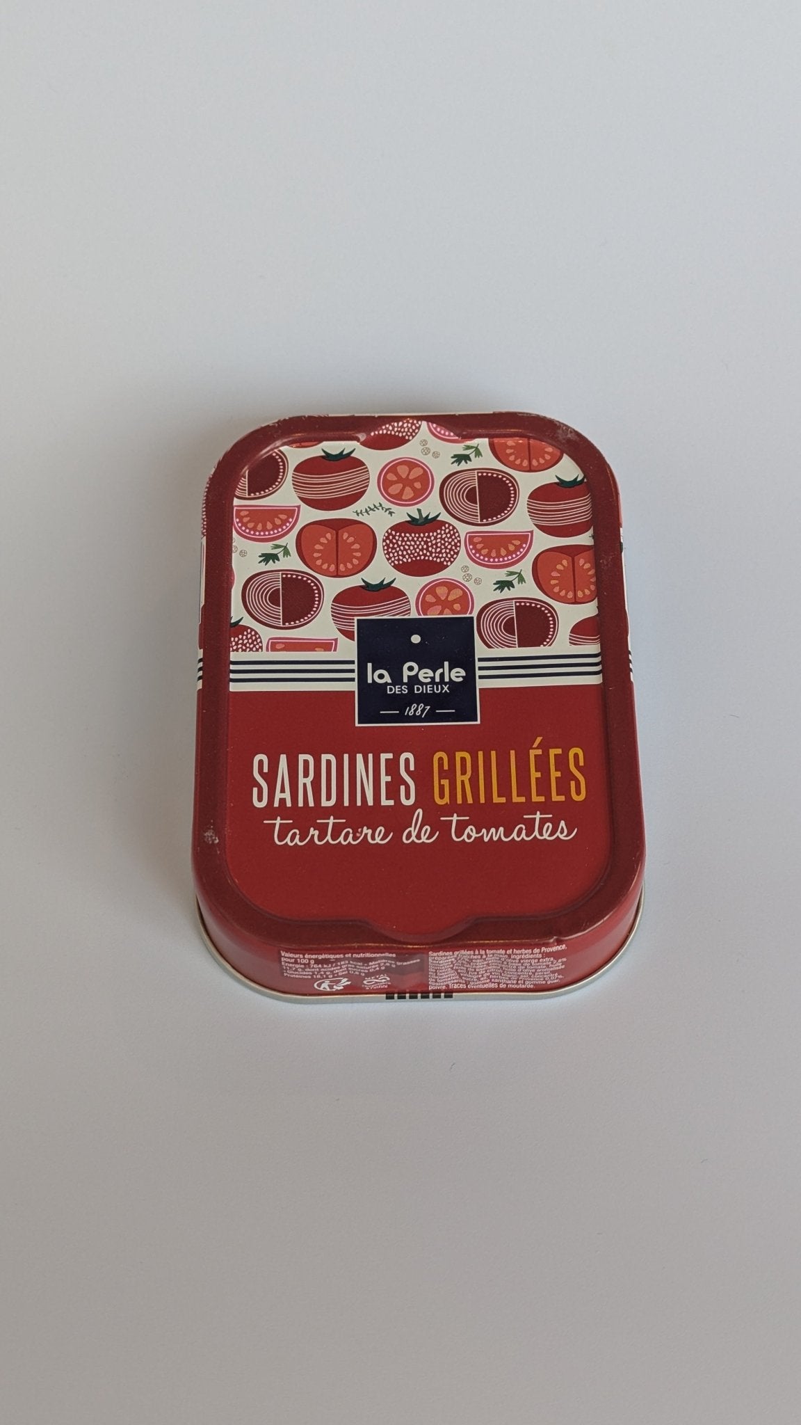 La Perle des Dieux, gegrilde sardines met tomaat - VIZmarkt