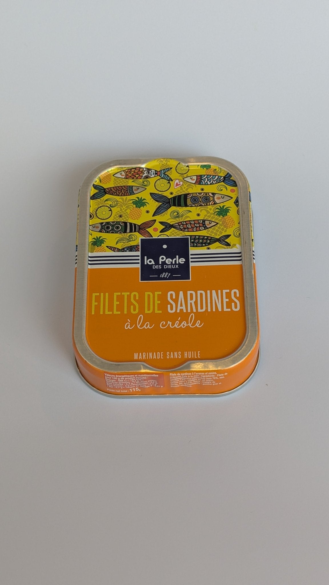 La Perle des Dieux, Sardines graatvrij op Creoolse wijze - VIZmarkt