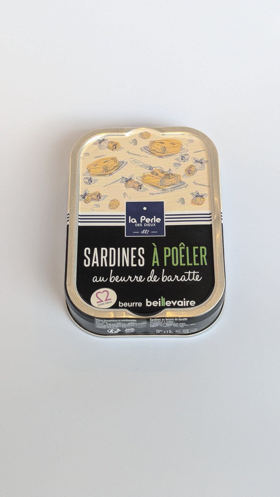 La Perle des Dieux, Sardines in beurre de Baratte - VIZmarkt