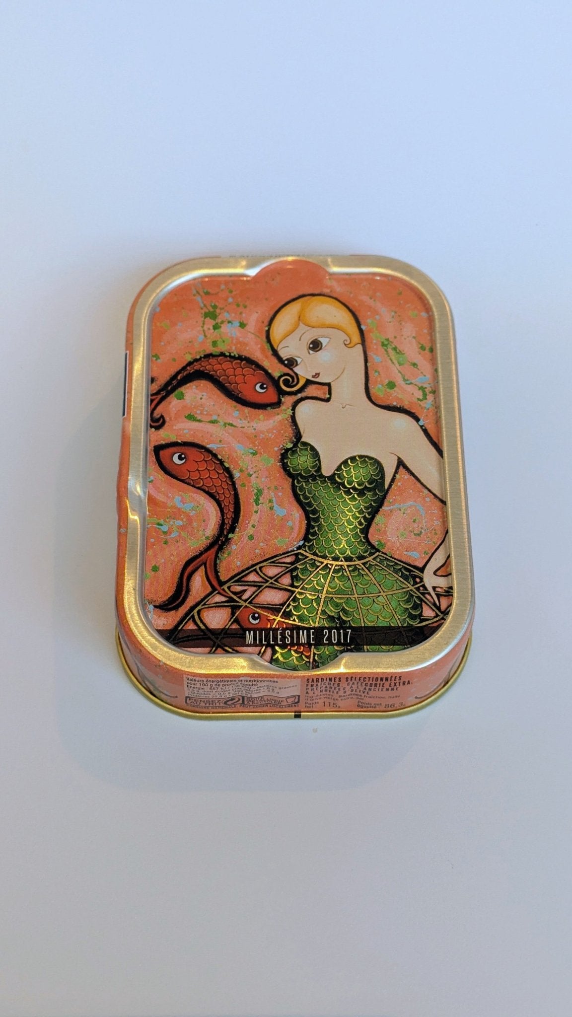 La Perle des Dieux, Sardines Milésimées 2017 Mademoiselle Perle - VIZmarkt