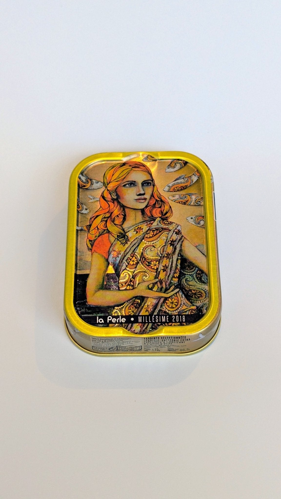 La Perle des Dieux, Sardines Milésimées 2018 Delphine Cossais - VIZmarkt