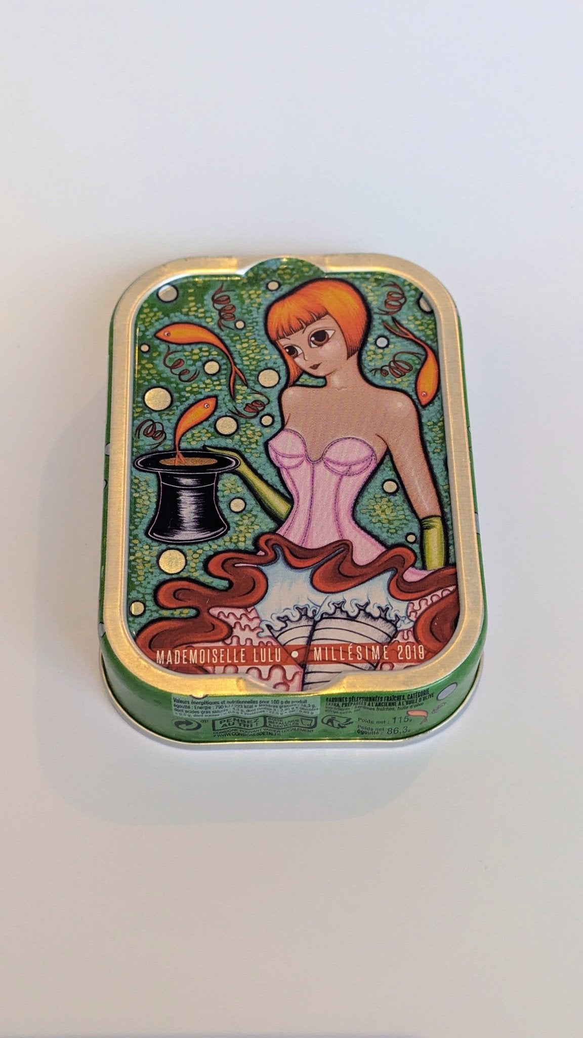 La Perle des Dieux, Sardines Milésimées 2019 Mademoiselle Perle - VIZmarkt