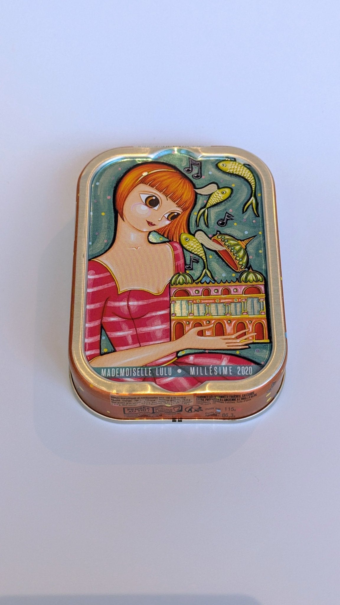 La Perle des Dieux, Sardines Milésimées 2020 Mademoiselle Perle - VIZmarkt