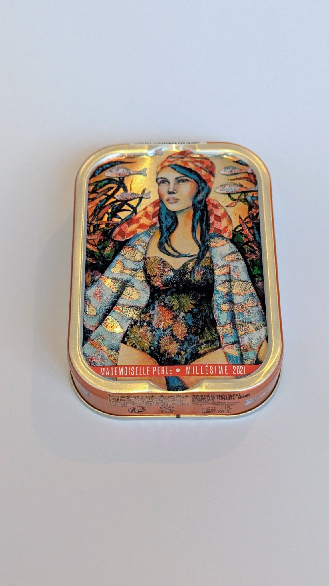 La Perle des Dieux, Sardines Milésimées 2021 Delphine Cossais - VIZmarkt