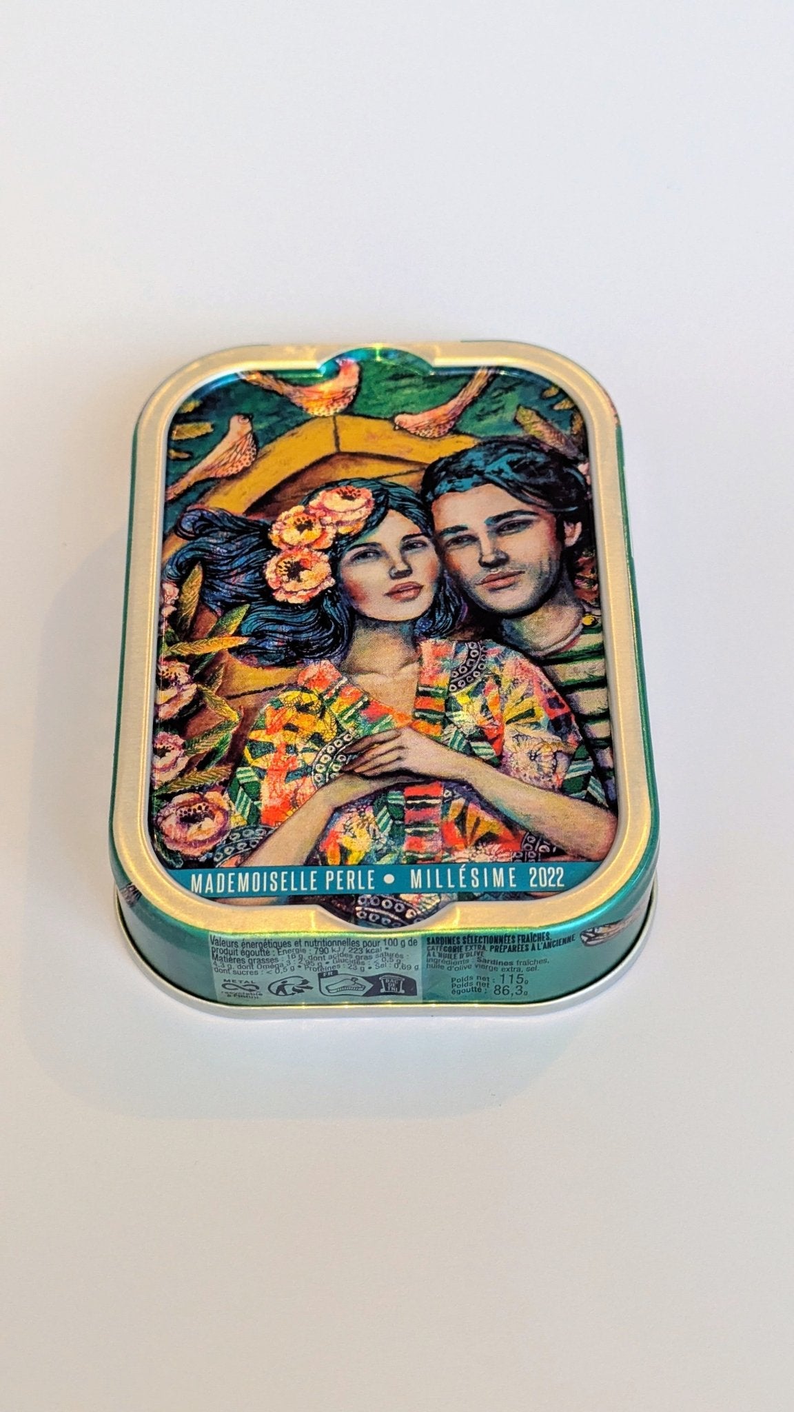 La Perle des Dieux, Sardines Milésimées 2022 Delphine Cossais - VIZmarkt