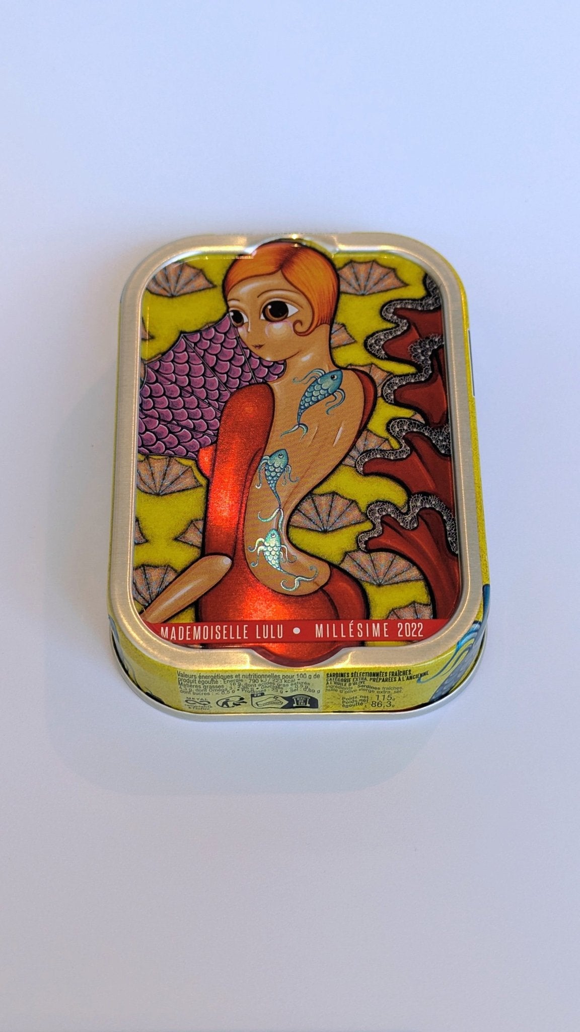 La Perle des Dieux, Sardines Milésimées 2022 Mademoiselle Perle - VIZmarkt