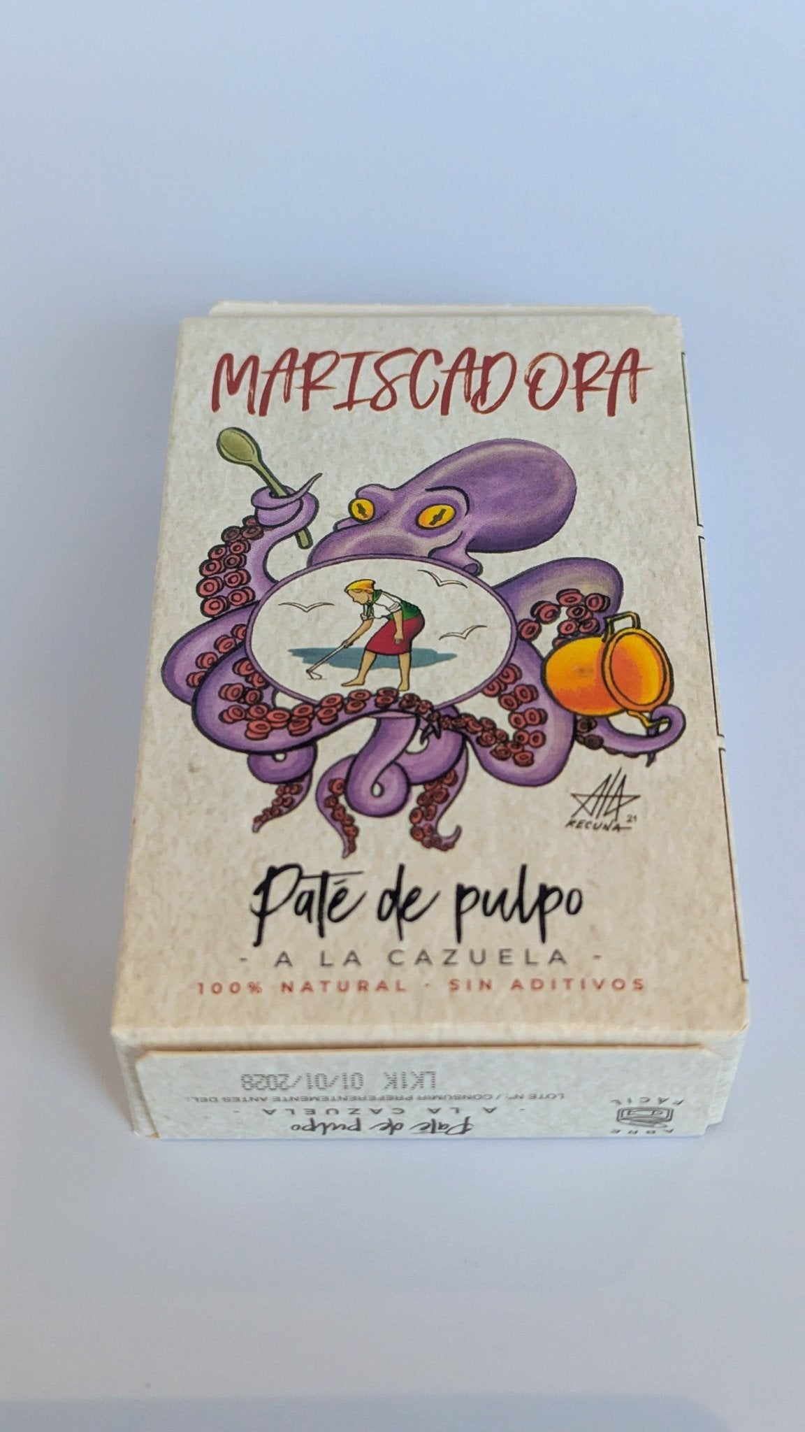 Mariscadora paté van gestoofde octopus - VIZmarkt