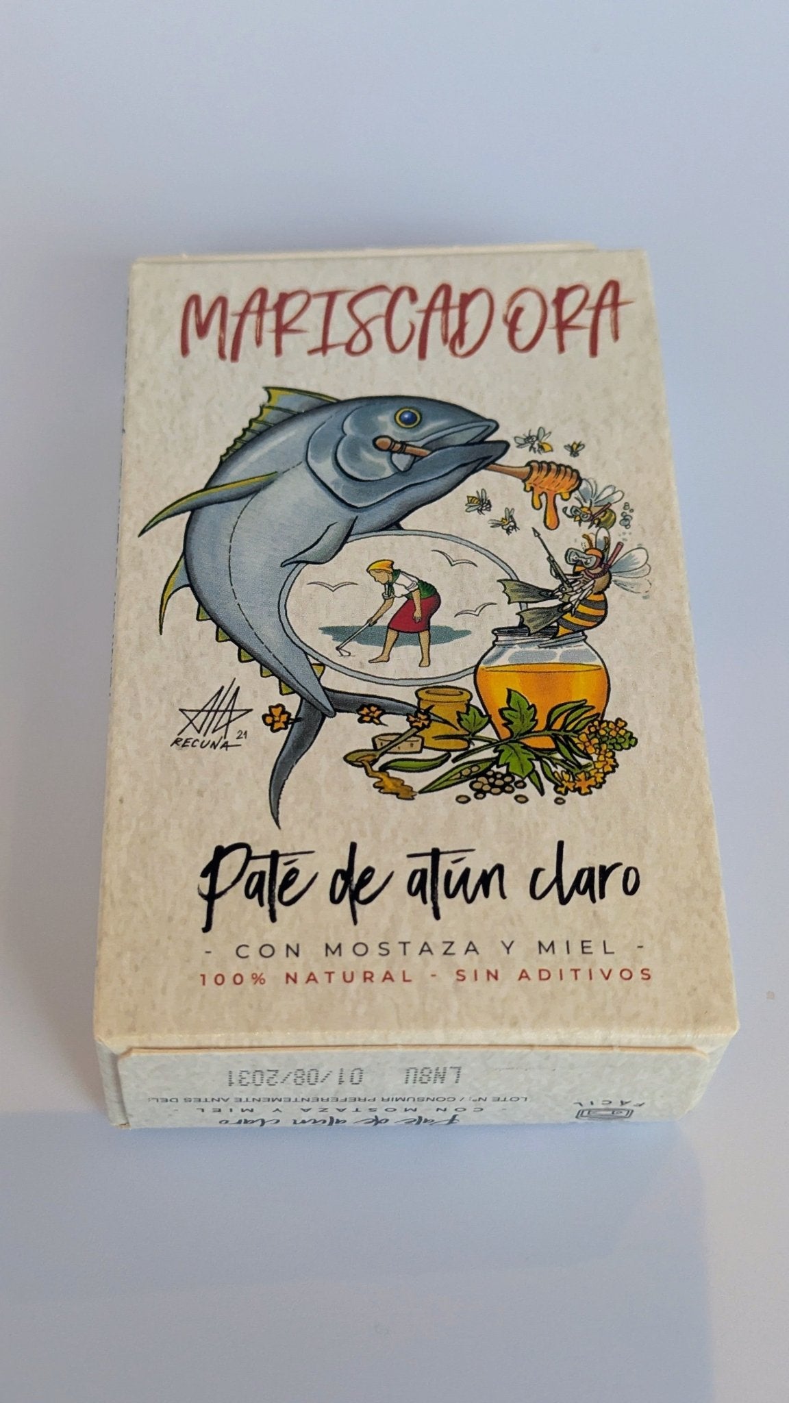 Mariscadora Paté van tonijn, mosterd en honing - VIZmarkt