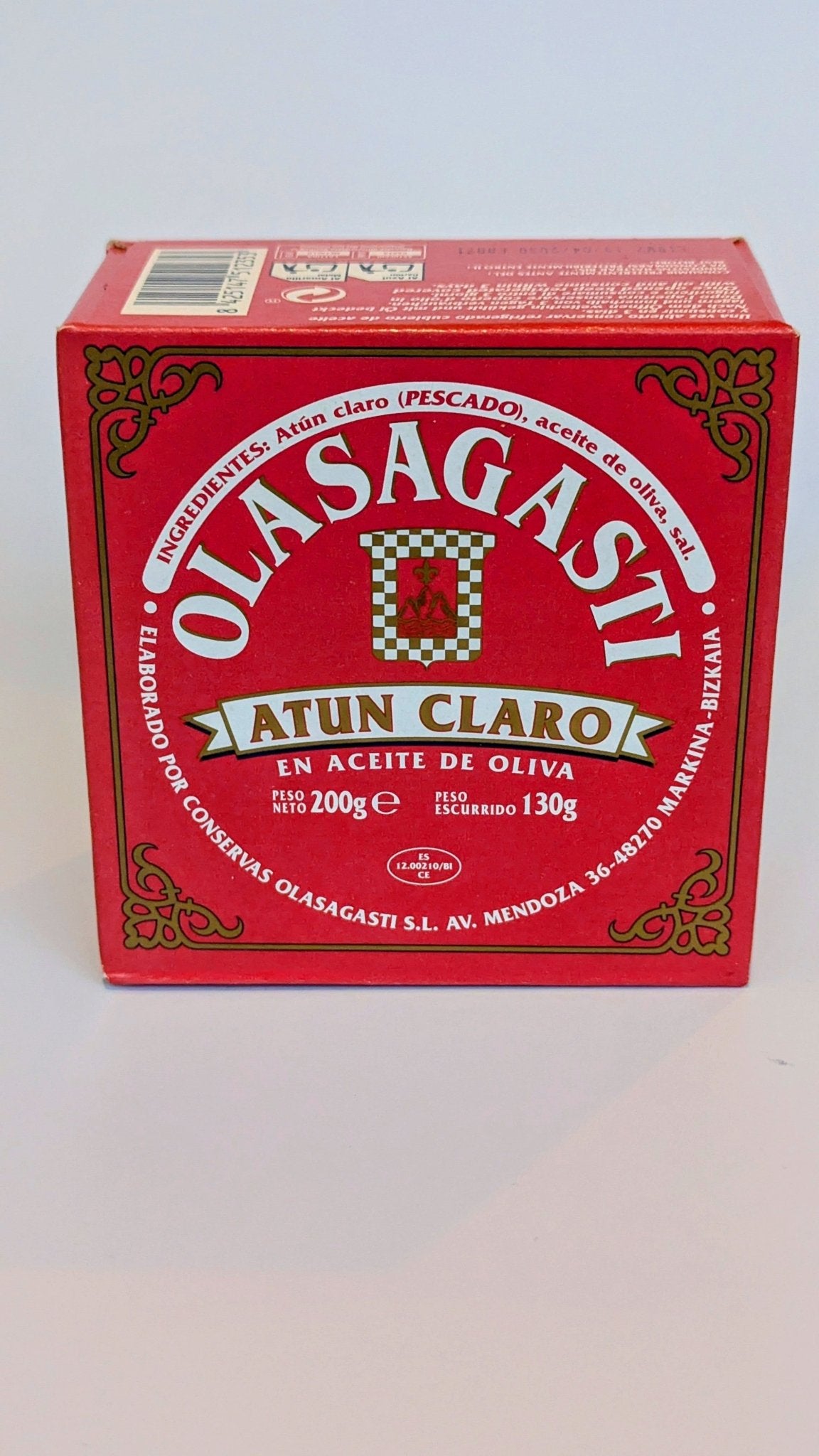 Olasagasti Atun claro (yellowfin tuna) in olijfolie 200 gram - VIZmarkt