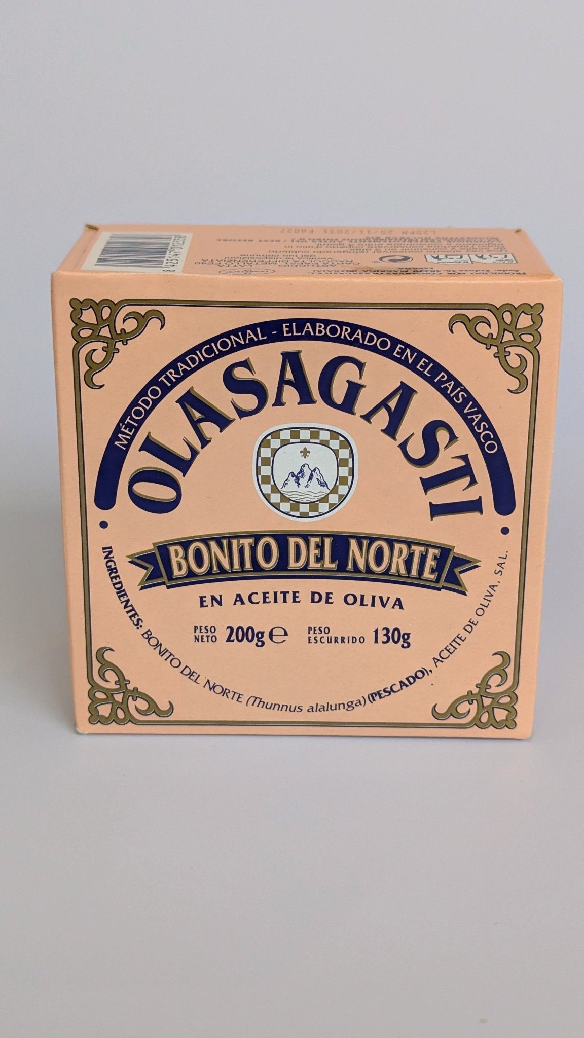 Olasagasti Bonito del Norte (albacore tonijn) in olijfolie 200 gram - VIZmarkt