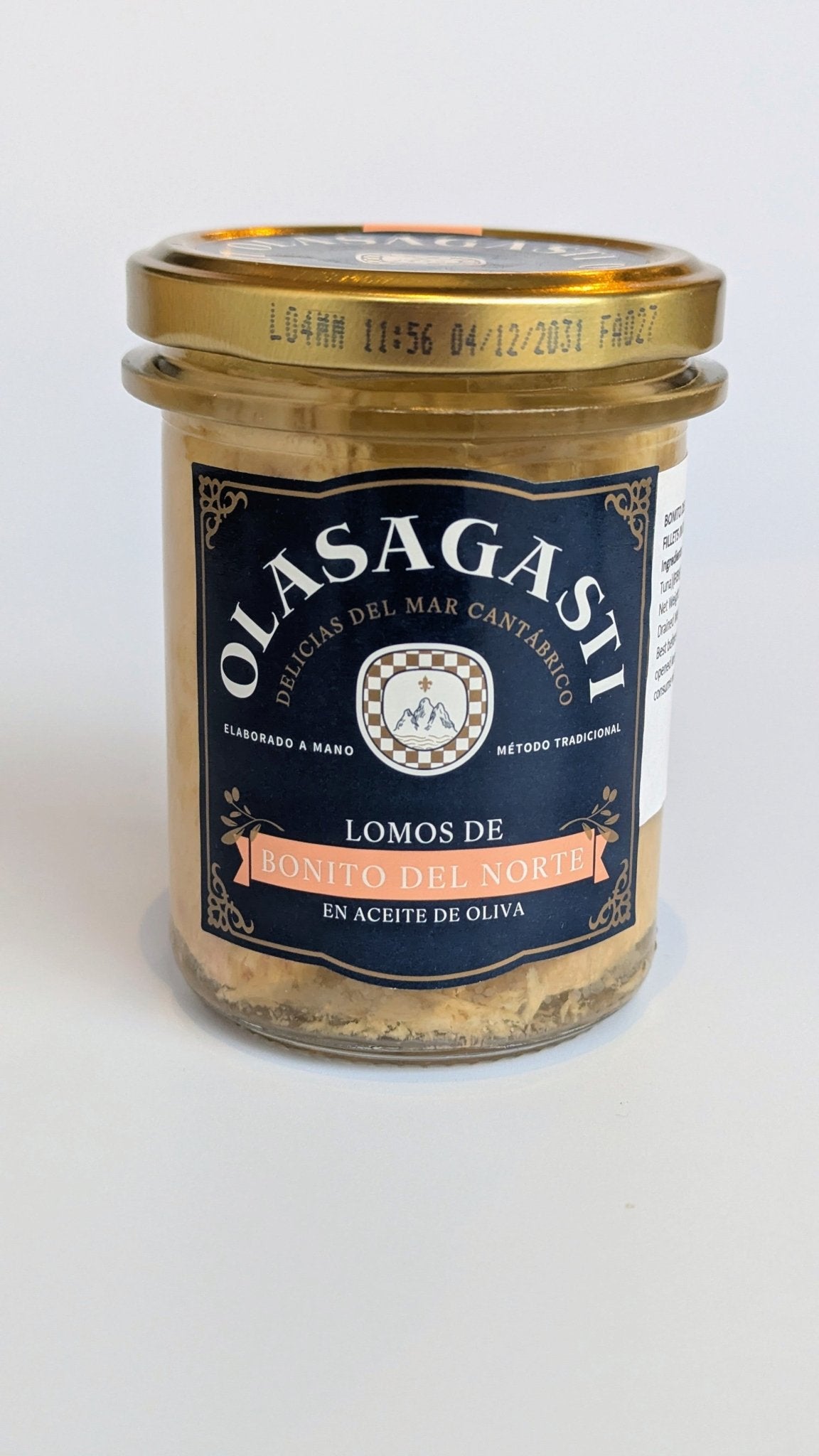 Olasagasti Bonito del Norte filets (albacore tonijn) in olijfolie - VIZmarkt