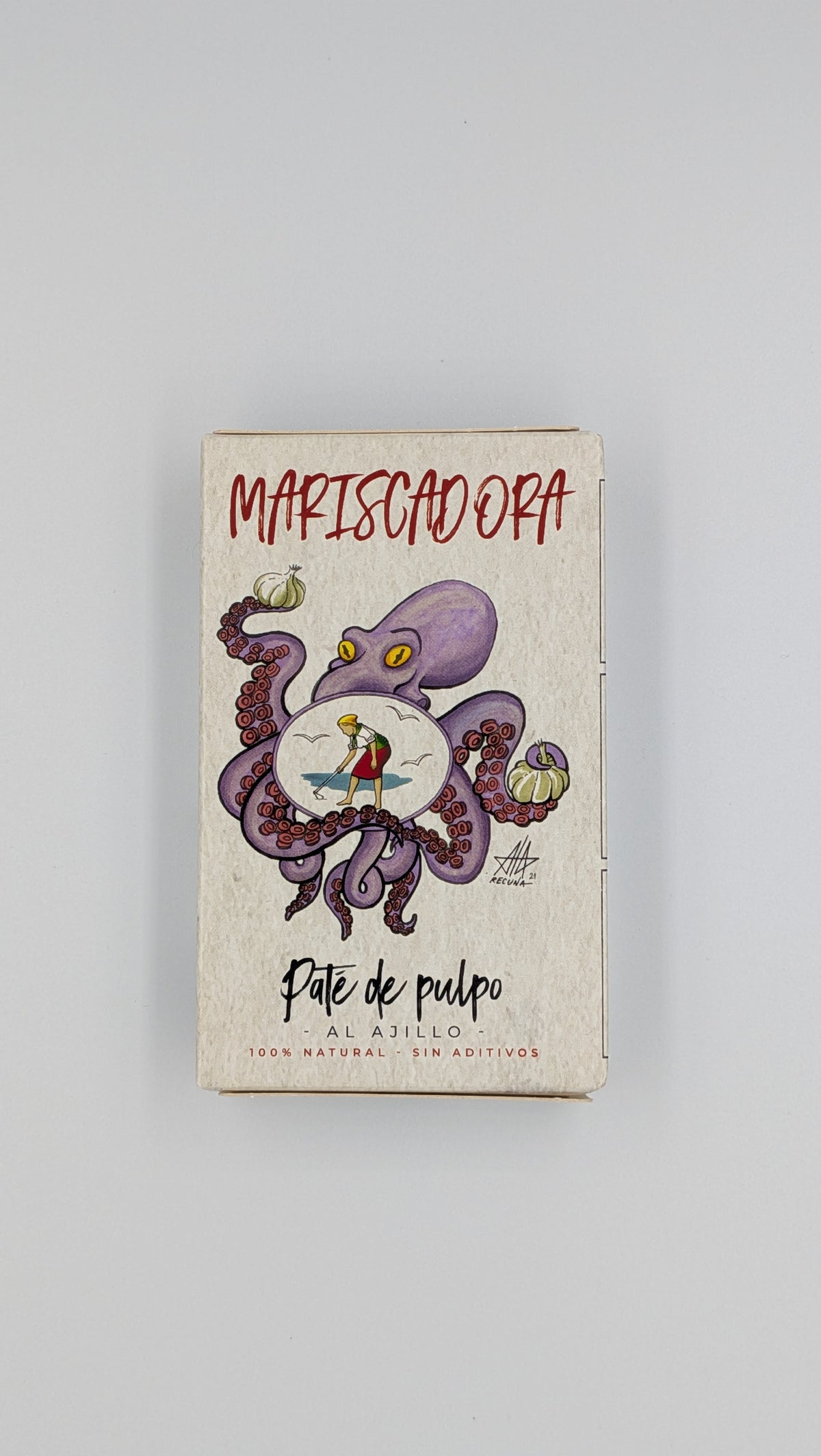 Mariscadora paté van octopus met knoflook