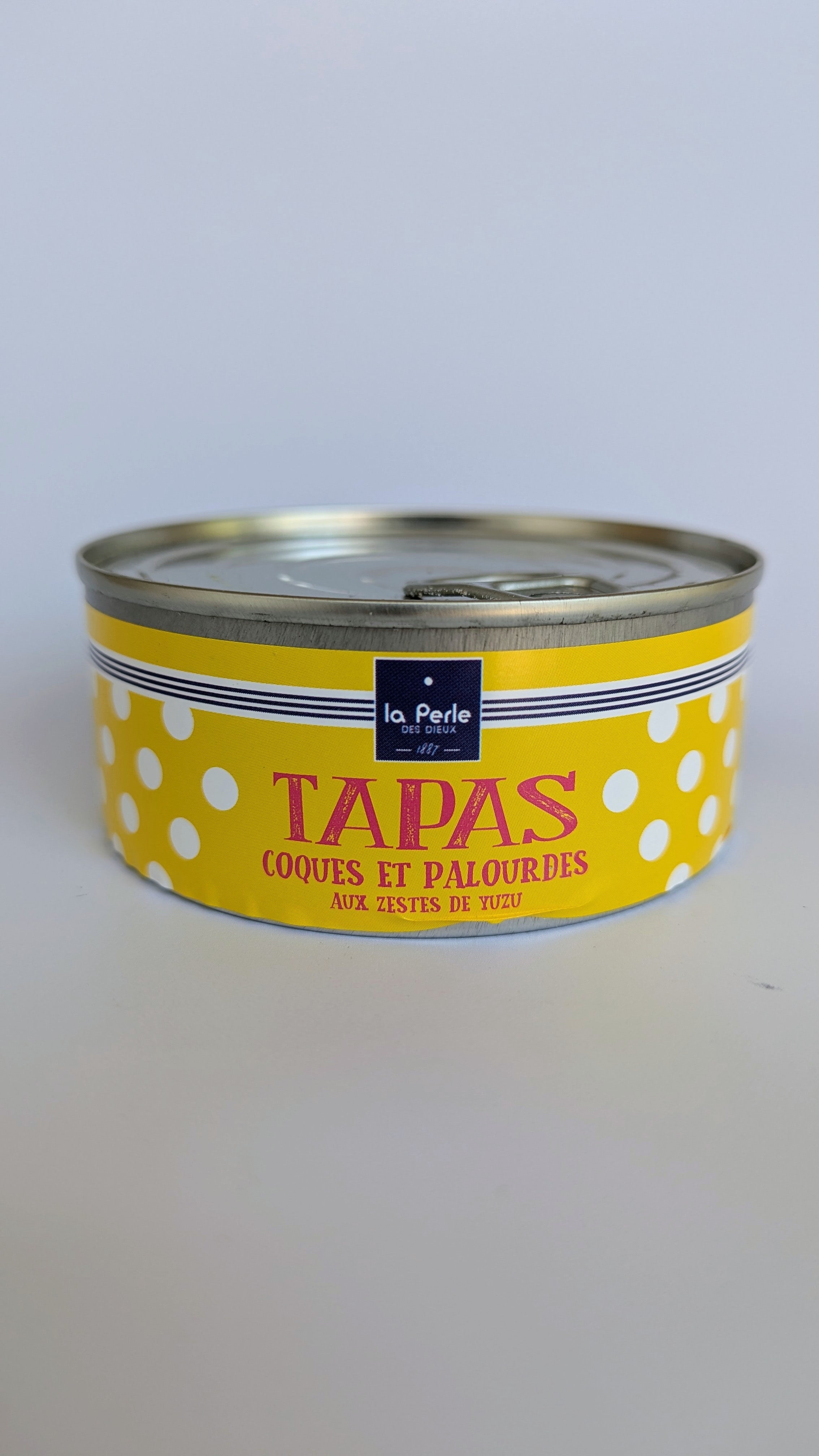 La Perle des Dieux tapas van venusschelpen, kokkels en yuzu