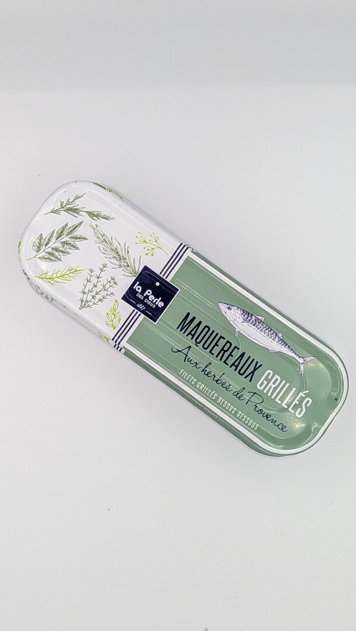 La Perle des Dieux gegrilde makreel met provencaalse kruiden