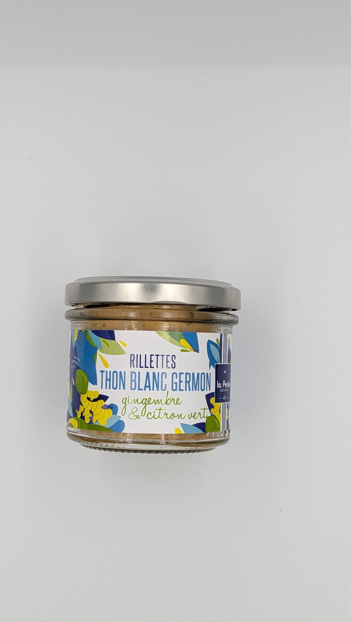 La Perle des Dieux rillette van tonijn met limoen en gember