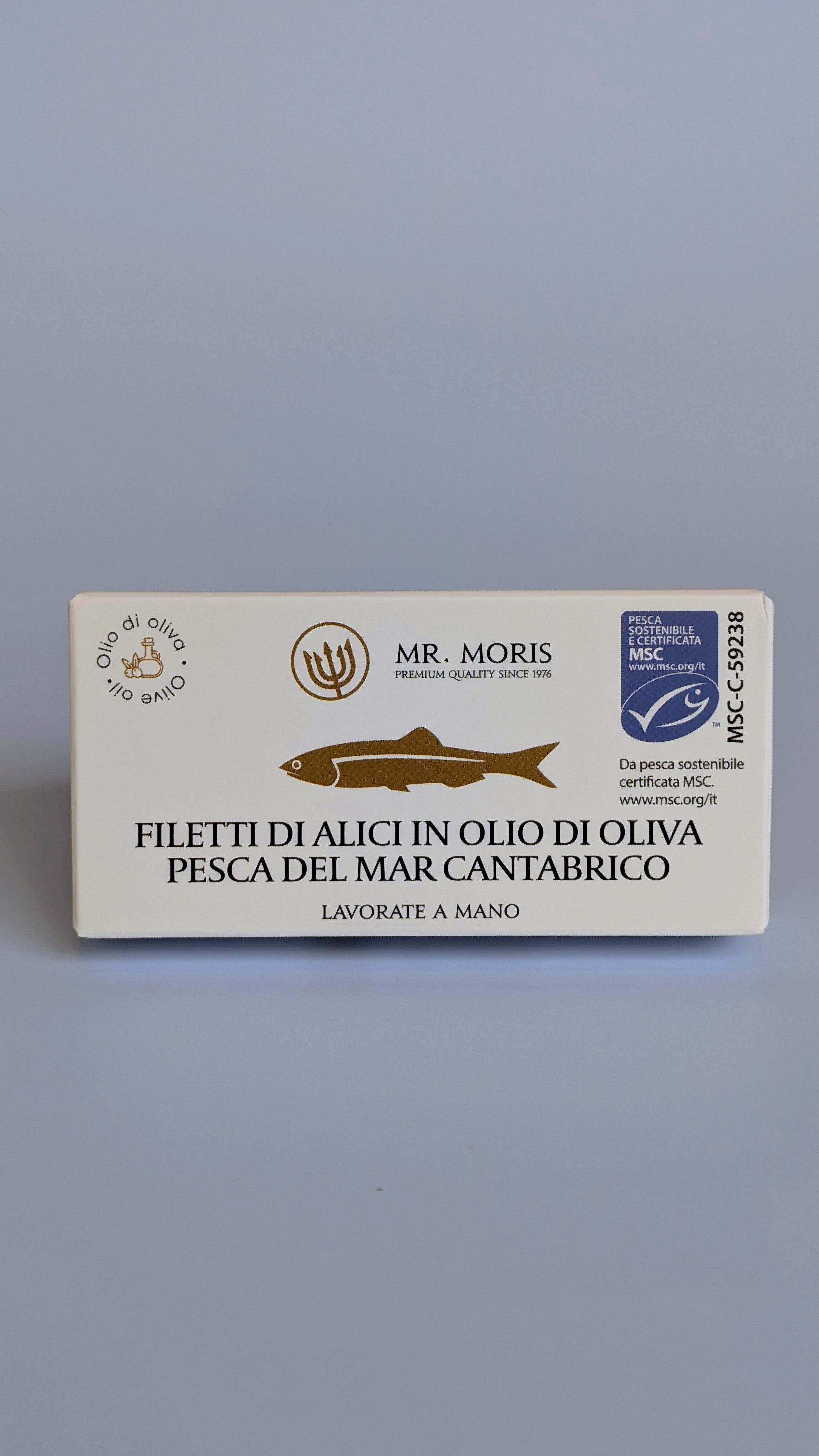 Ansjovis filet in olijfolie