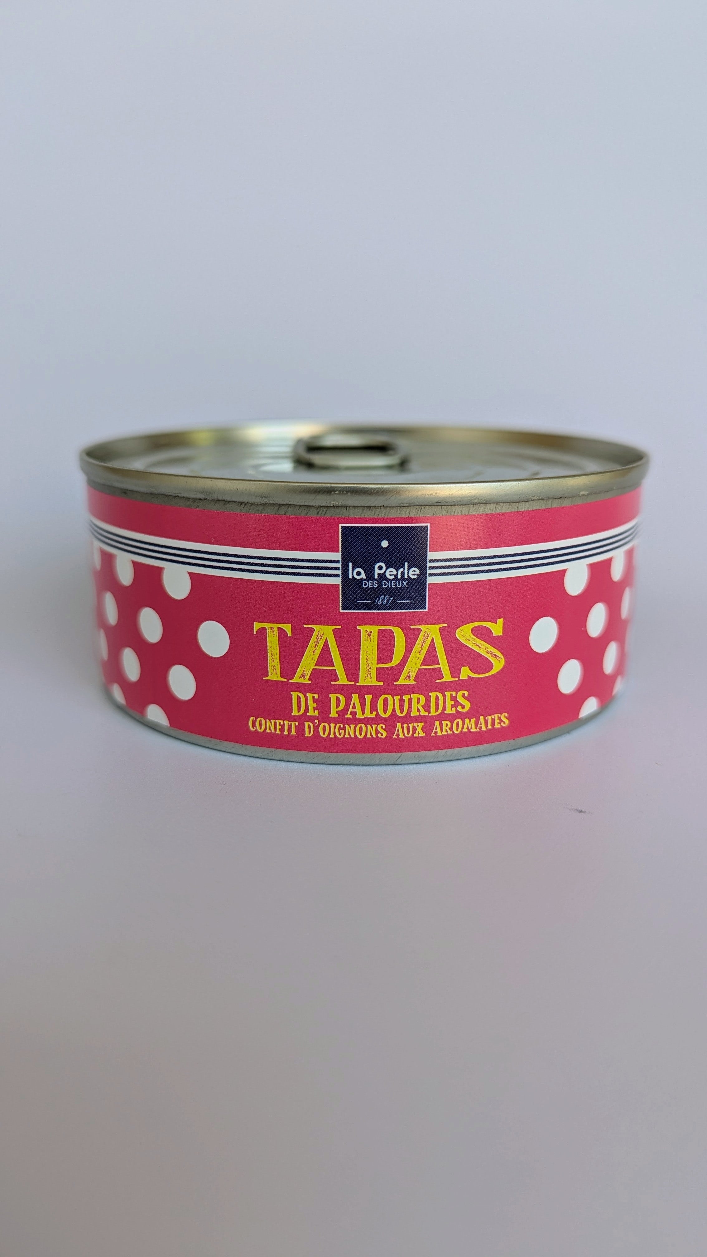 La Perle des Dieux tapas van venusschelpen en uien confit