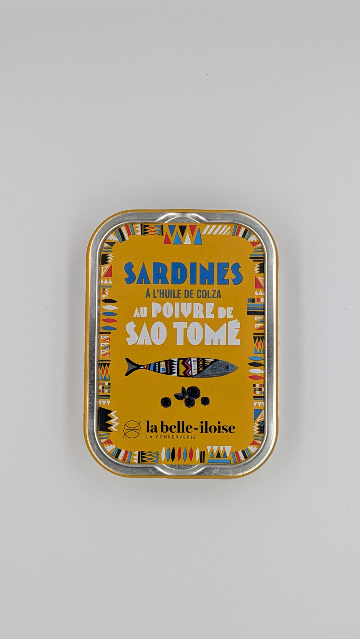 La Belle Iloise Sardines in koolzaadolie met Sao Tomé peper