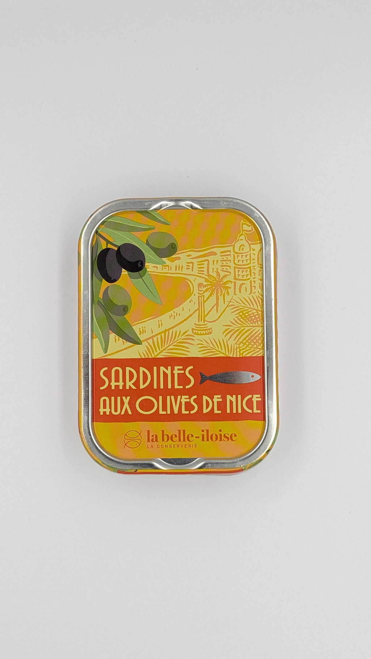 La Belle Iloise Sardines in Olijfolie met olijven uit Nice